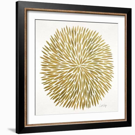 Burst in Gold Palette-Cat Coquillette-Framed Giclee Print