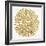 Burst in Gold Palette-Cat Coquillette-Framed Giclee Print