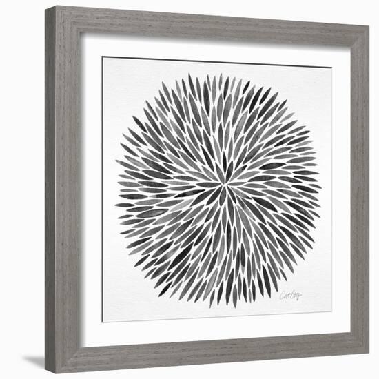 Burst in Grey Palette-Cat Coquillette-Framed Giclee Print