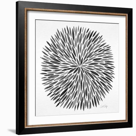 Burst in Grey Palette-Cat Coquillette-Framed Giclee Print