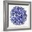 Burst in Navy Palette-Cat Coquillette-Framed Giclee Print