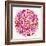 Burst in Pink Palette-Cat Coquillette-Framed Giclee Print