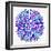 Burst in Purple Palette-Cat Coquillette-Framed Giclee Print