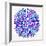 Burst in Purple Palette-Cat Coquillette-Framed Giclee Print