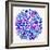 Burst in Purple Palette-Cat Coquillette-Framed Giclee Print