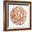 Burst in Rose Gold Palette-Cat Coquillette-Framed Giclee Print