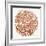 Burst in Rose Gold Palette-Cat Coquillette-Framed Giclee Print