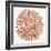 Burst in Rose Gold Palette-Cat Coquillette-Framed Giclee Print