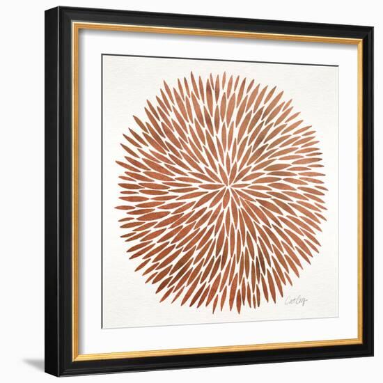 Burst in Rose Gold Palette-Cat Coquillette-Framed Giclee Print