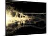 Burst of Energy Forms into Powerful Beam of Light-Stocktrek Images-Mounted Photographic Print