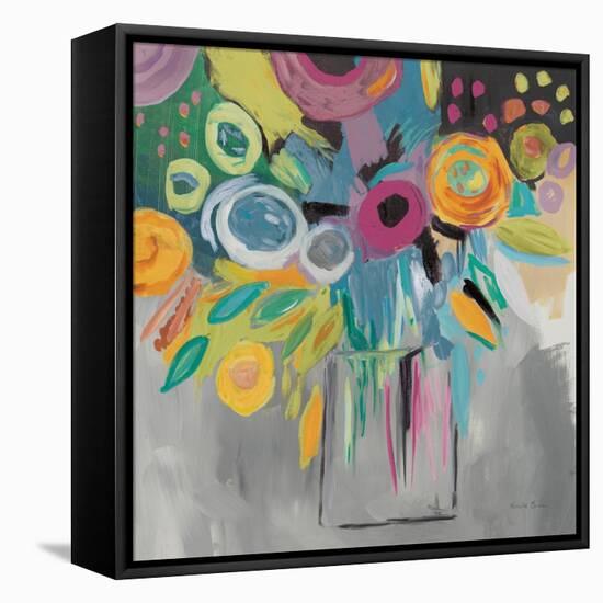 Burst of Magic Autumn-Farida Zaman-Framed Stretched Canvas