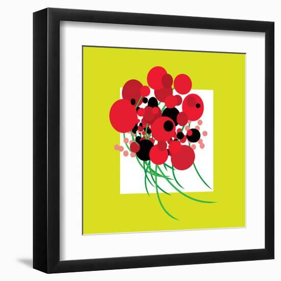 Burstin' Bouquet-null-Framed Art Print