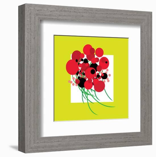 Burstin' Bouquet-null-Framed Art Print