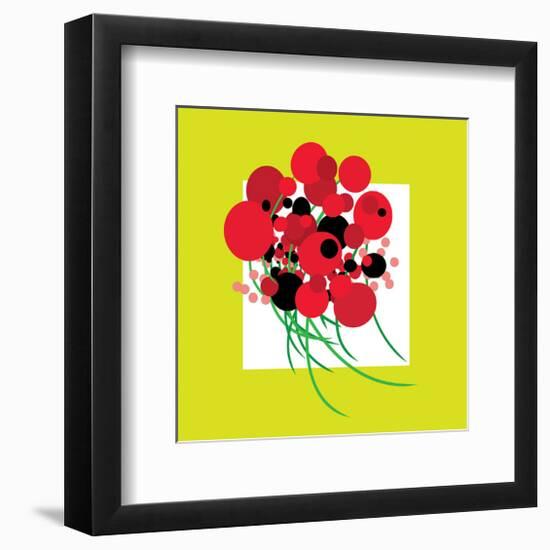 Burstin' Bouquet-null-Framed Art Print