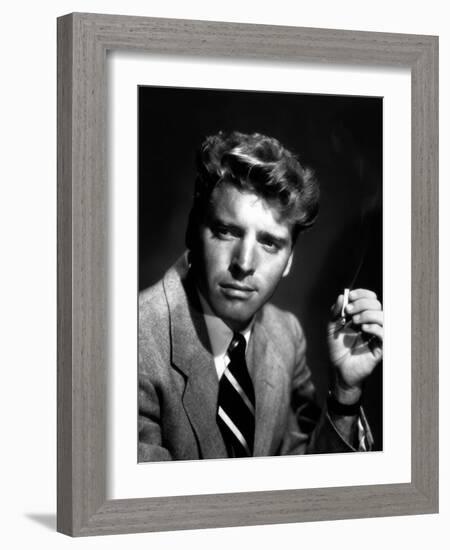 Burt Lancaster, 1948 (b/w photo)-null-Framed Photo