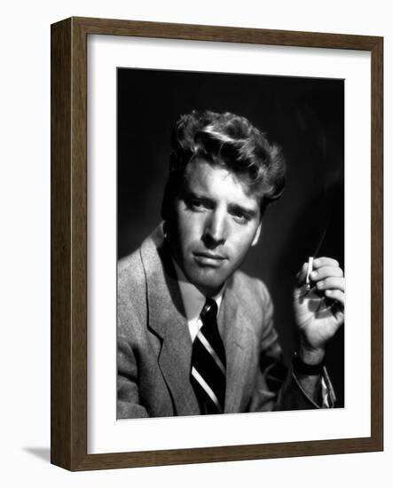 Burt Lancaster, 1948 (b/w photo)-null-Framed Photo