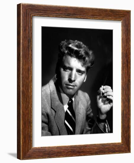 Burt Lancaster, 1948 (b/w photo)-null-Framed Photo