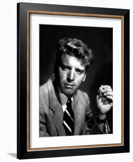 Burt Lancaster, 1948 (b/w photo)-null-Framed Photo