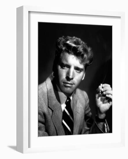 Burt Lancaster, 1948 (b/w photo)-null-Framed Photo