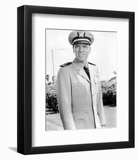 Burt Lancaster, Run Silent Run Deep (1958)-null-Framed Photo