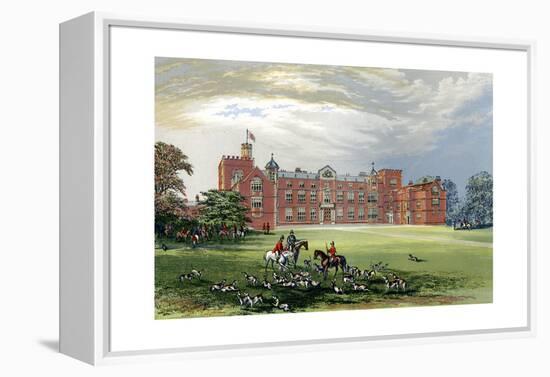 Burton Constable, Yorkshire, Home of Baronet Constable, C1880-AF Lydon-Framed Premier Image Canvas