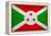 Burundi Flag Design with Wood Patterning - Flags of the World Series-Philippe Hugonnard-Framed Stretched Canvas