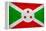 Burundi Flag Design with Wood Patterning - Flags of the World Series-Philippe Hugonnard-Framed Stretched Canvas