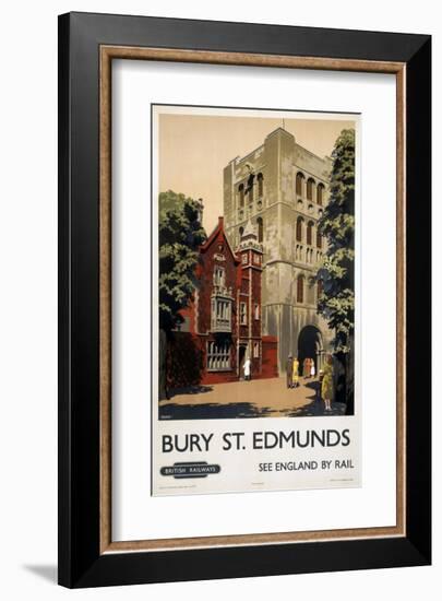 Bury Red Building-null-Framed Art Print