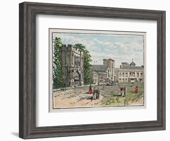 'Bury St Edmunds', c1910-Unknown-Framed Giclee Print