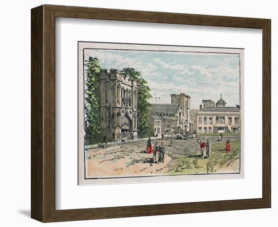 'Bury St Edmunds', c1910-Unknown-Framed Giclee Print