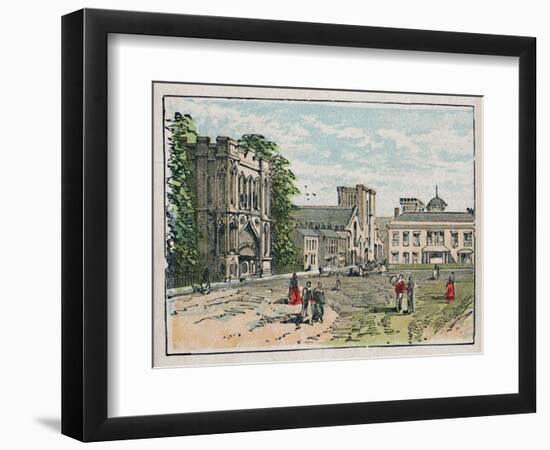 'Bury St Edmunds', c1910-Unknown-Framed Giclee Print