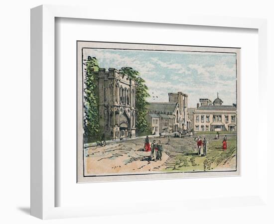 'Bury St Edmunds', c1910-Unknown-Framed Giclee Print