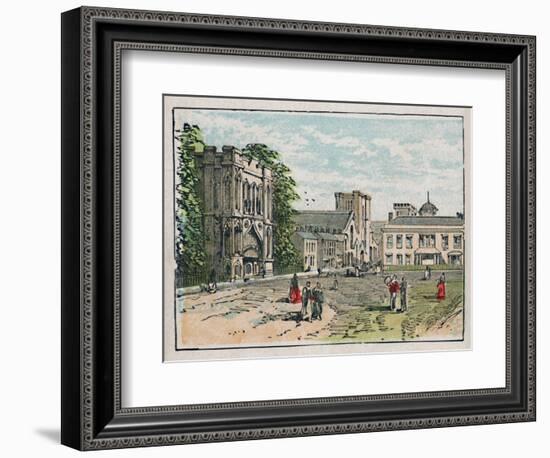 'Bury St Edmunds', c1910-Unknown-Framed Giclee Print