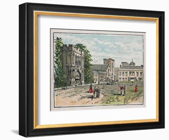 'Bury St Edmunds', c1910-Unknown-Framed Giclee Print