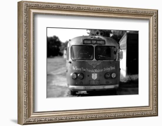 Bus 2 BW-John Gusky-Framed Photographic Print