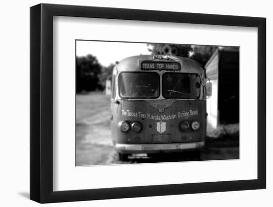 Bus 2 BW-John Gusky-Framed Photographic Print