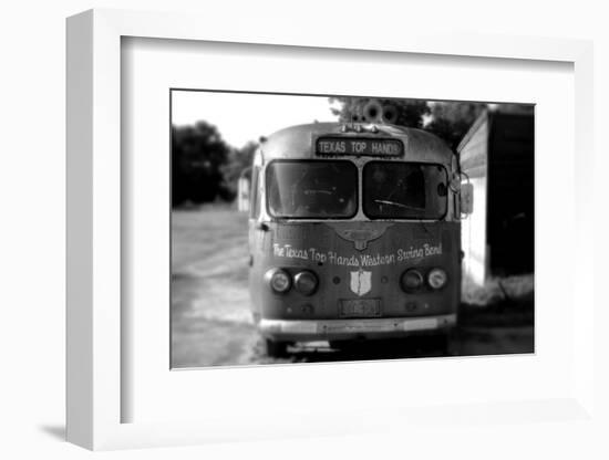 Bus 2 BW-John Gusky-Framed Photographic Print