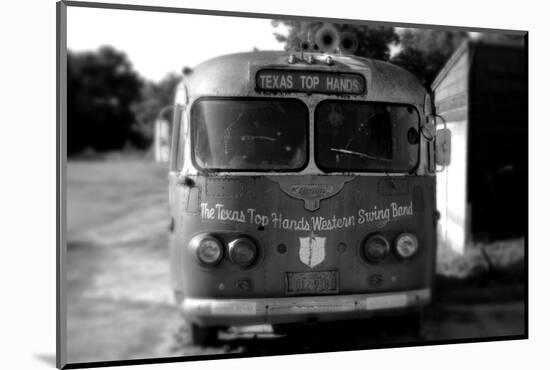 Bus 2 BW-John Gusky-Mounted Photographic Print