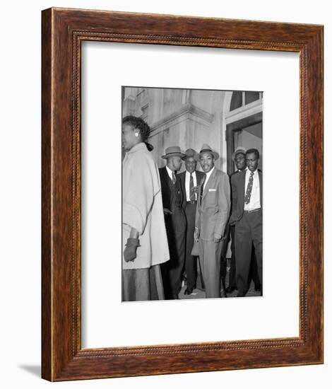 Bus Boycott Trial King-Gene Herrick-Framed Photographic Print