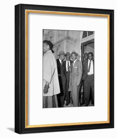 Bus Boycott Trial King-Gene Herrick-Framed Photographic Print