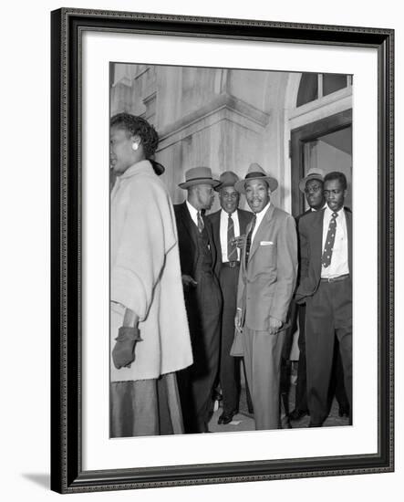 Bus Boycott Trial King-Gene Herrick-Framed Photographic Print