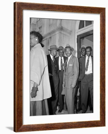 Bus Boycott Trial King-Gene Herrick-Framed Photographic Print