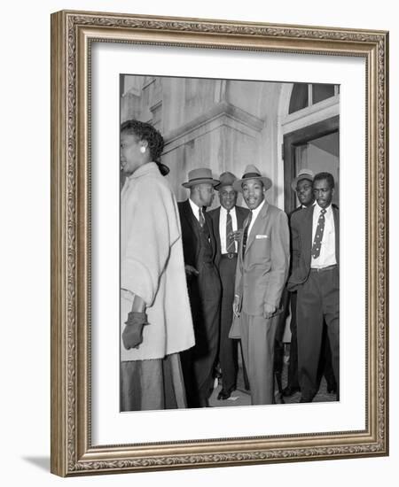 Bus Boycott Trial King-Gene Herrick-Framed Photographic Print