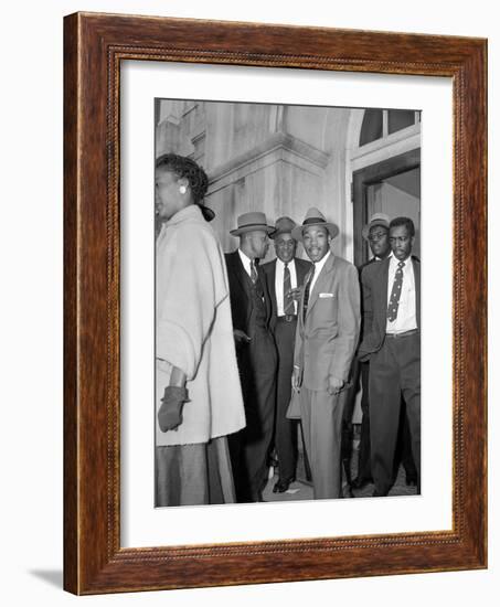 Bus Boycott Trial King-Gene Herrick-Framed Photographic Print