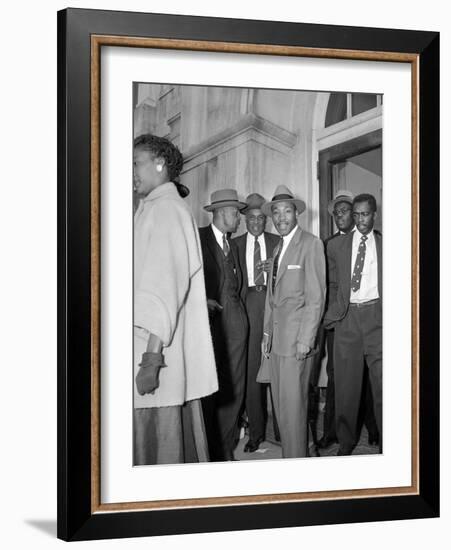 Bus Boycott Trial King-Gene Herrick-Framed Photographic Print