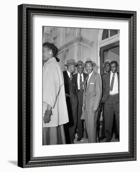 Bus Boycott Trial King-Gene Herrick-Framed Photographic Print