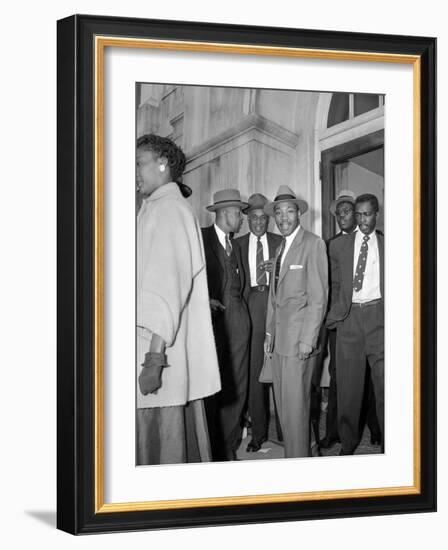 Bus Boycott Trial King-Gene Herrick-Framed Photographic Print