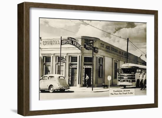 Bus Depot, Tombstone, Arizona-null-Framed Art Print