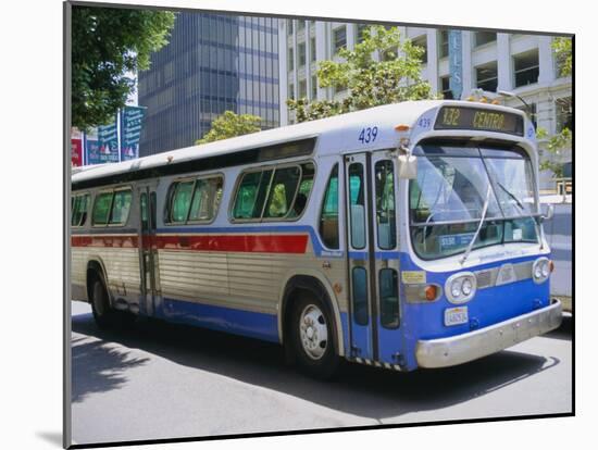 Bus, Downtown San Diego, California, USA-Fraser Hall-Mounted Photographic Print