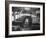 Bus Driver on Empty Bus During Boycotting by African Americans-null-Framed Photographic Print